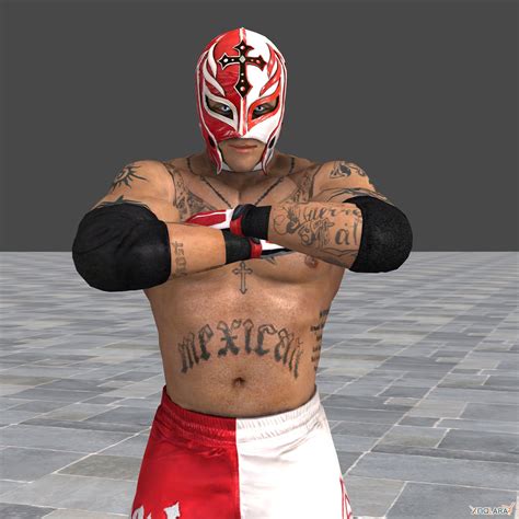 rey mysterio red and white